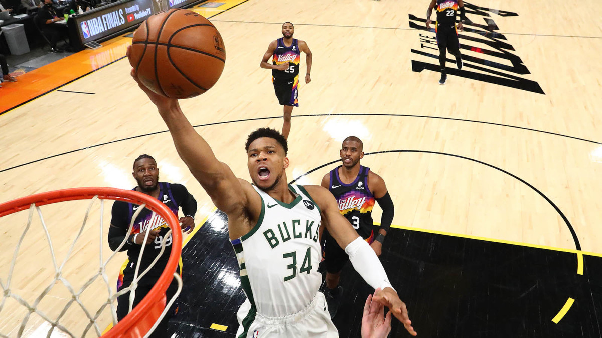 Finali Nba: Antetokounpo vuole azzannare i Suns in Gara-4