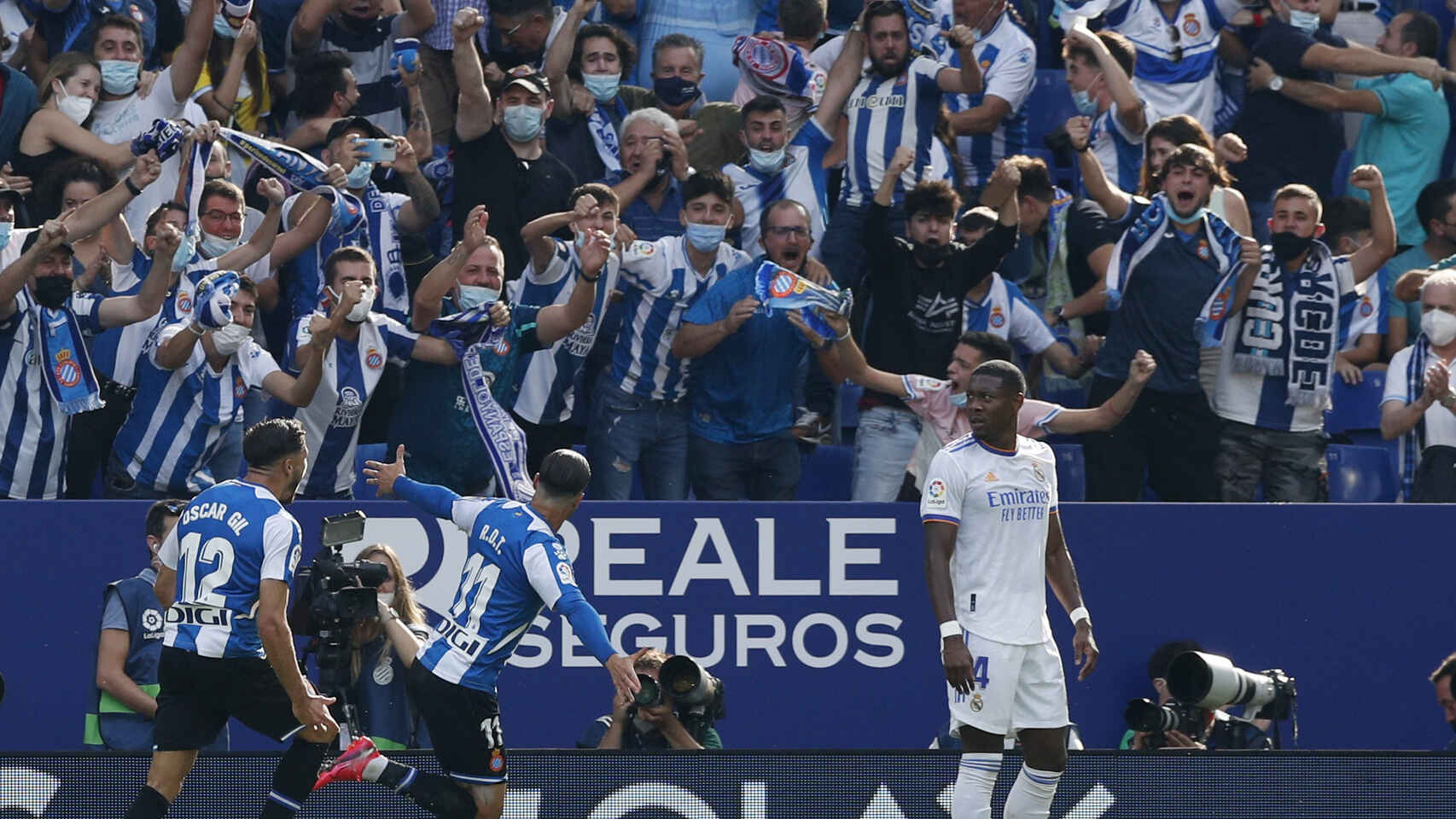 Liga: Espanyol di slancio dopo aver battuto il Real Madrid