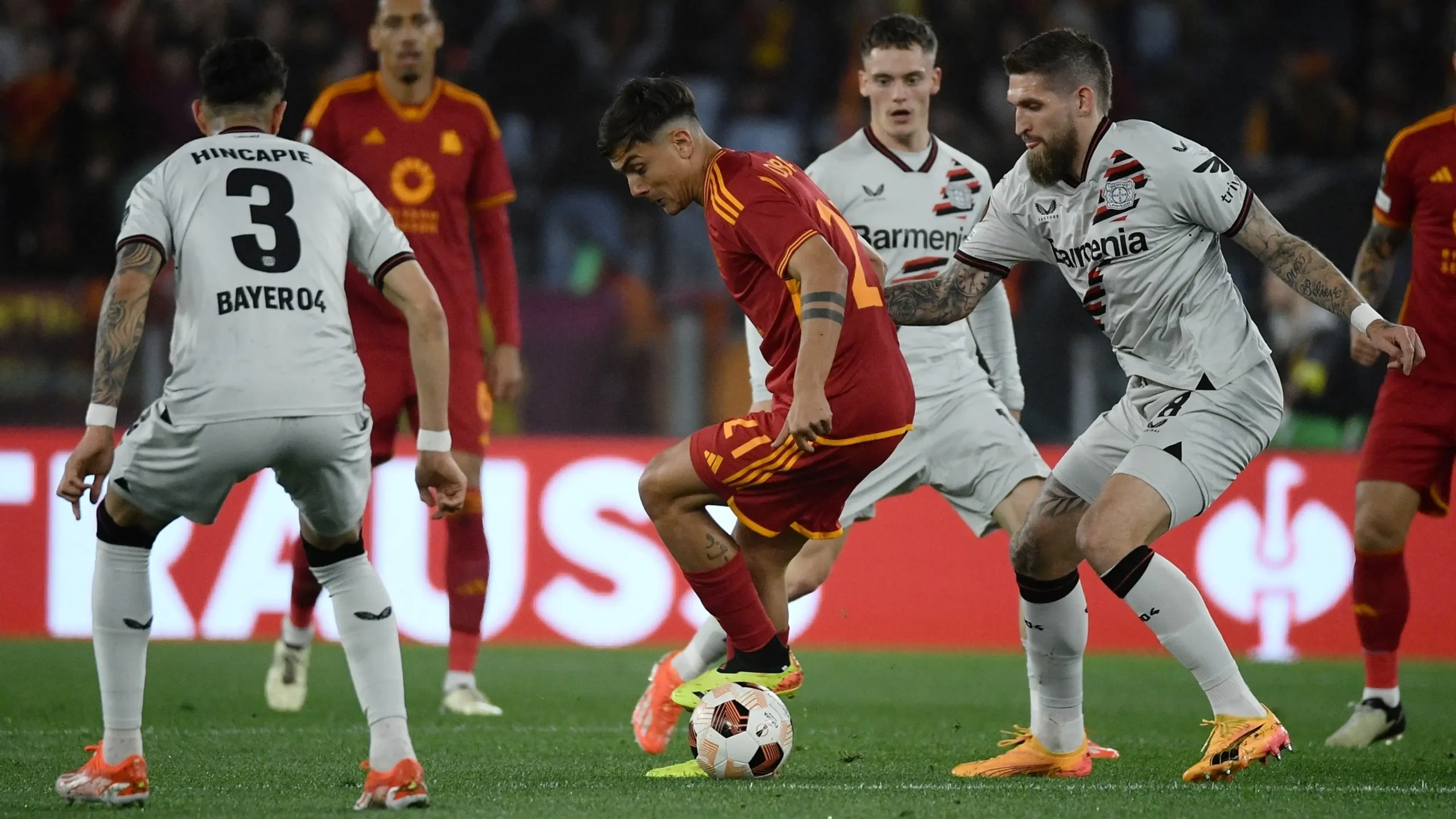 Bayer-Roma: le probabili formazioni