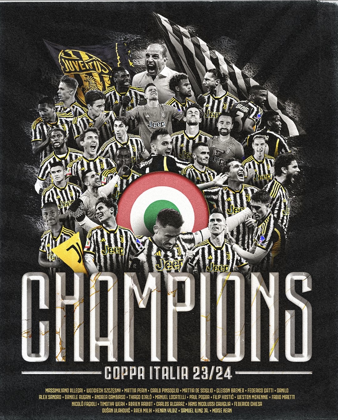 Vlahovic regala alla Juve la quindicesima coppa Italia!