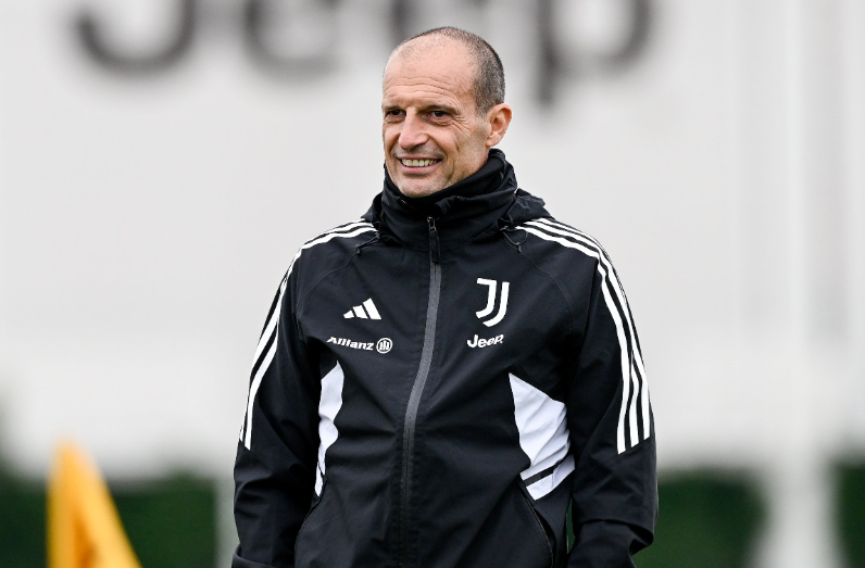 Roma - Juve, l'annuncio di Allegri