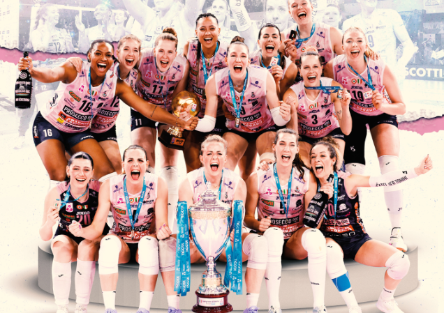 Conegliano sul tetto d'Europa, battuta Milano in finale