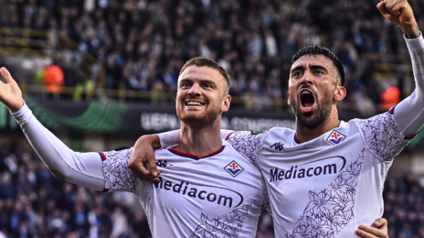 Fiorentina in finale: 1-1 contro il Brugge
