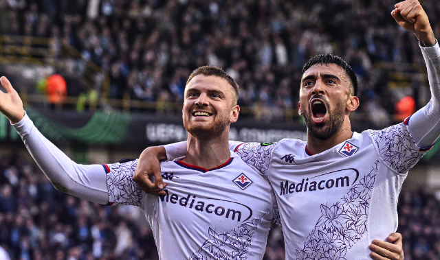 Fiorentina in finale: 1-1 contro il Brugge