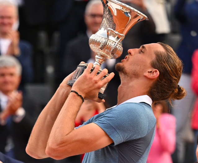 ATP Roma, trionfa Zverev: 2° titolo agli Internazionali per il tedesco
