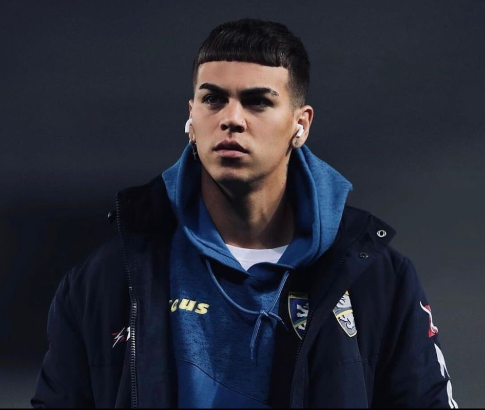 Frosinone, saluto Barrenechea