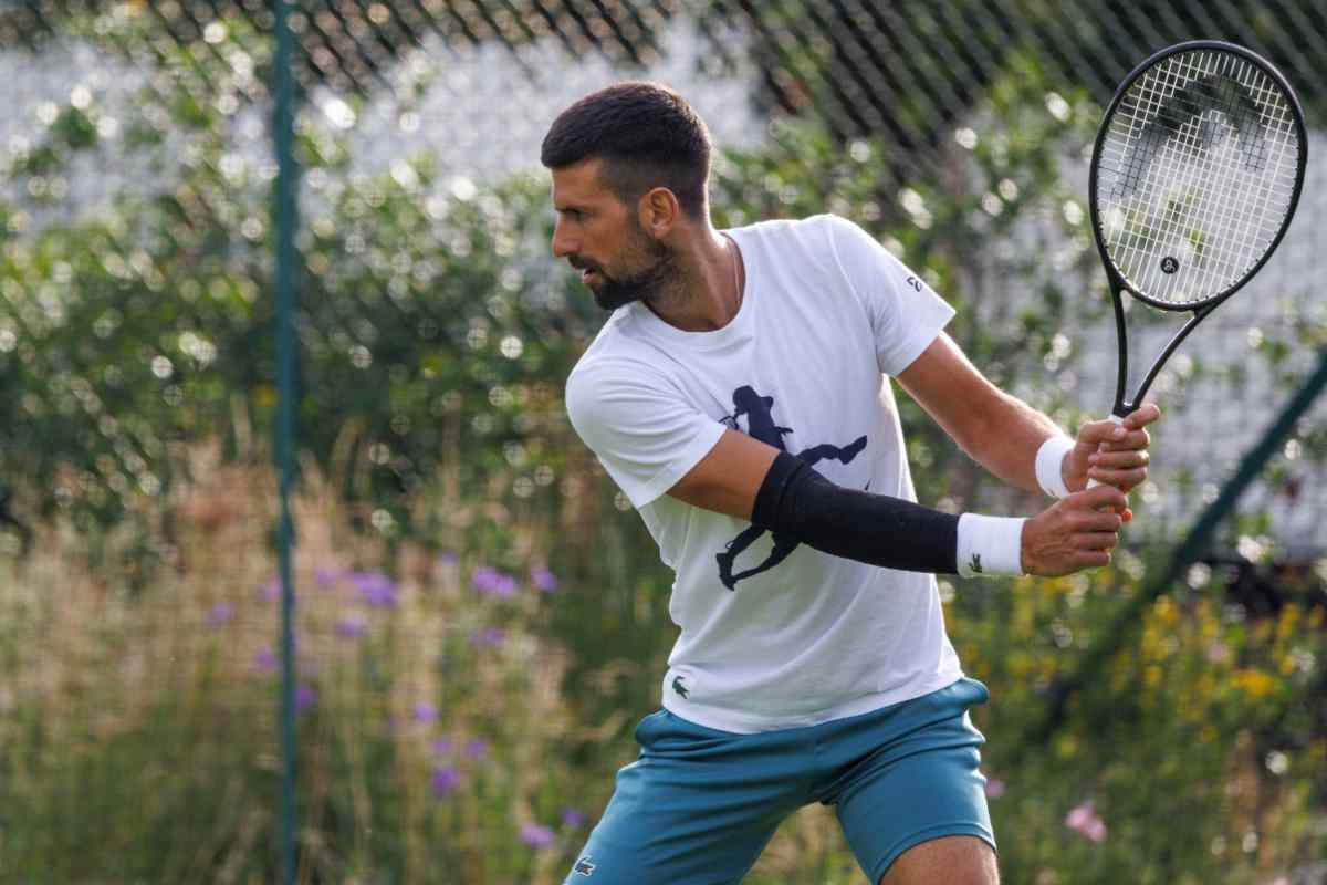 Djokovic infortunio Wimbledon