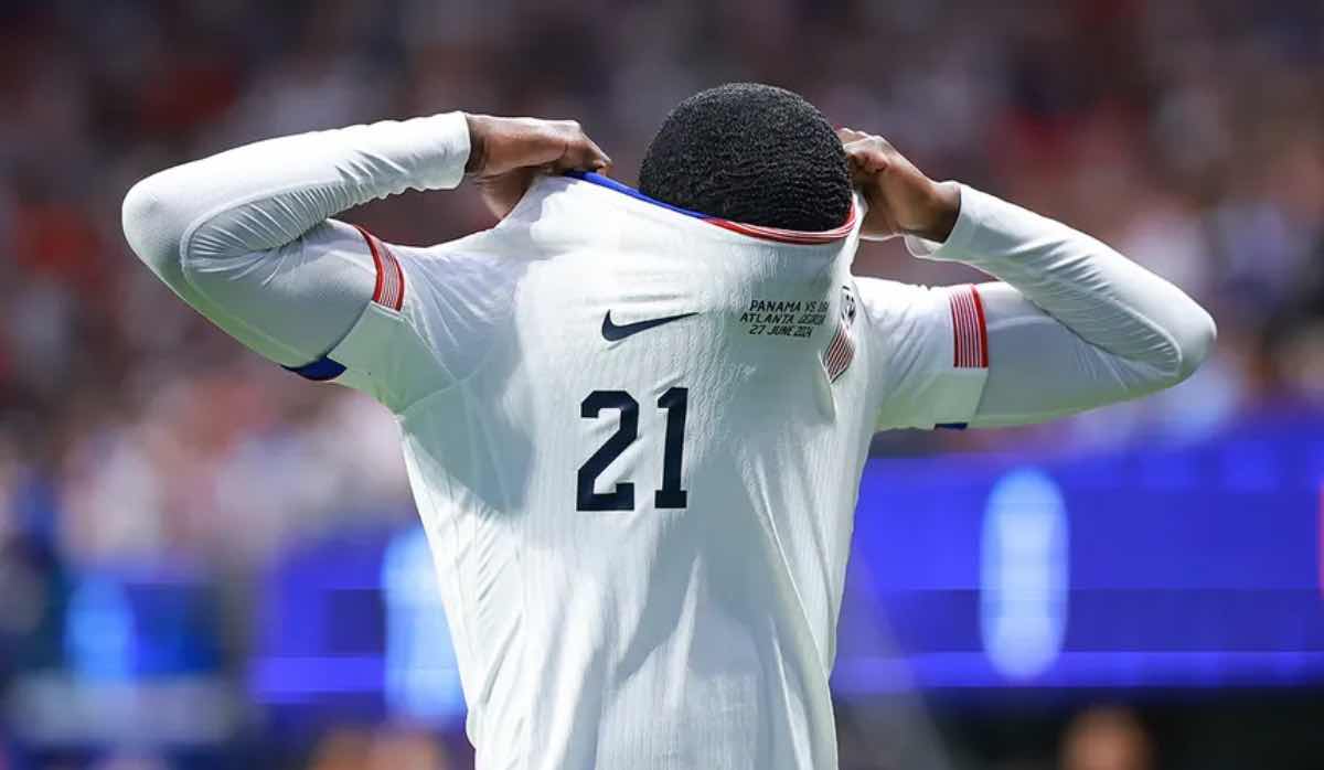 Brutto gesto di Weah in USA-Panama
