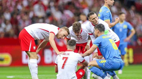 Milik Polonia infortunio