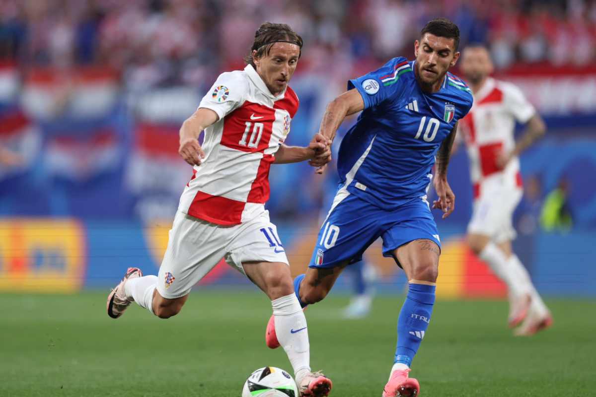 Croazia Italia Modric