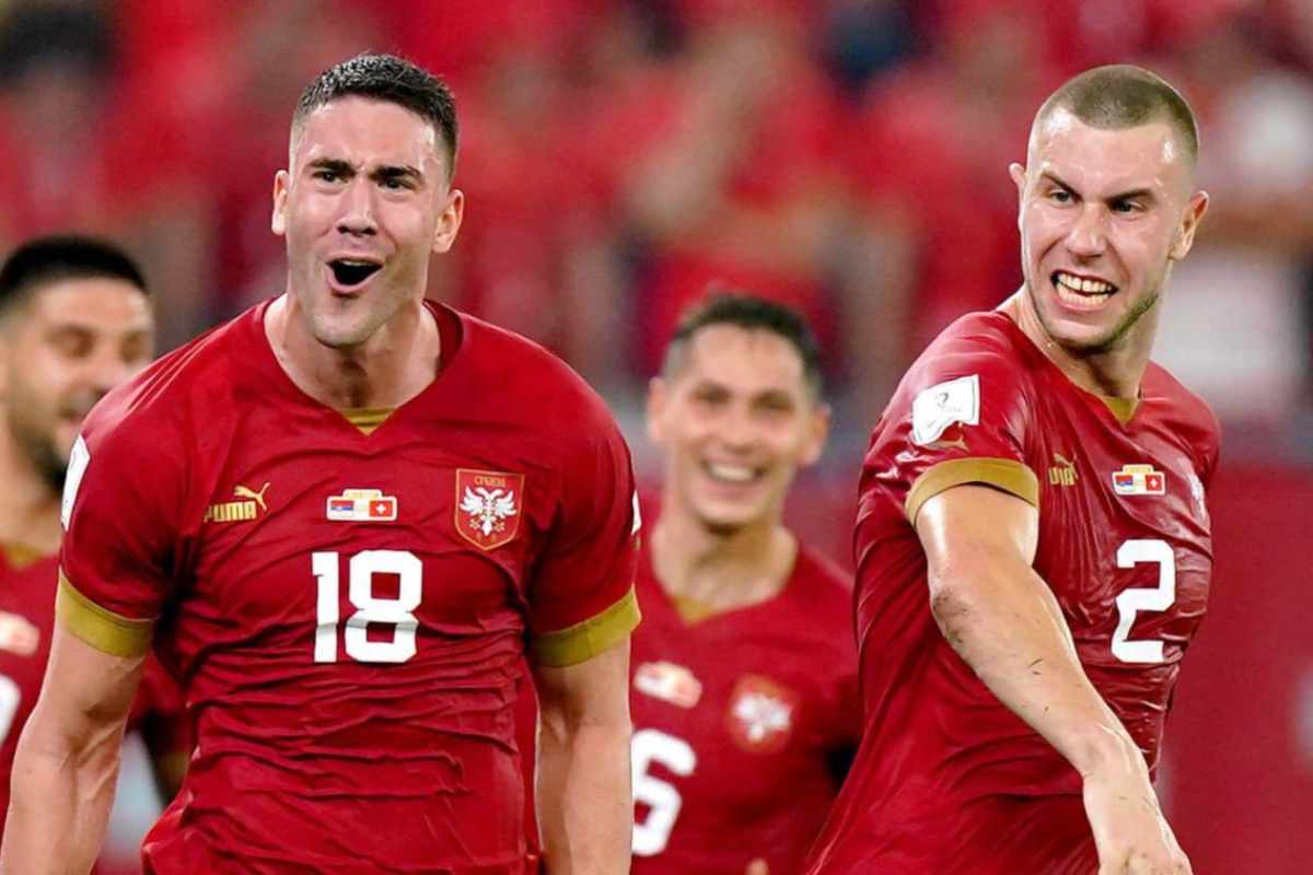 Serbia Inghilterra formazioni