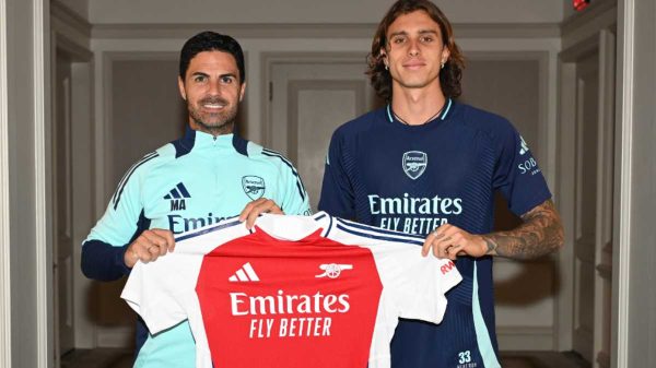 Calafiori Arsenal Premier League