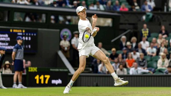 Wimbledon Sinner Paolini