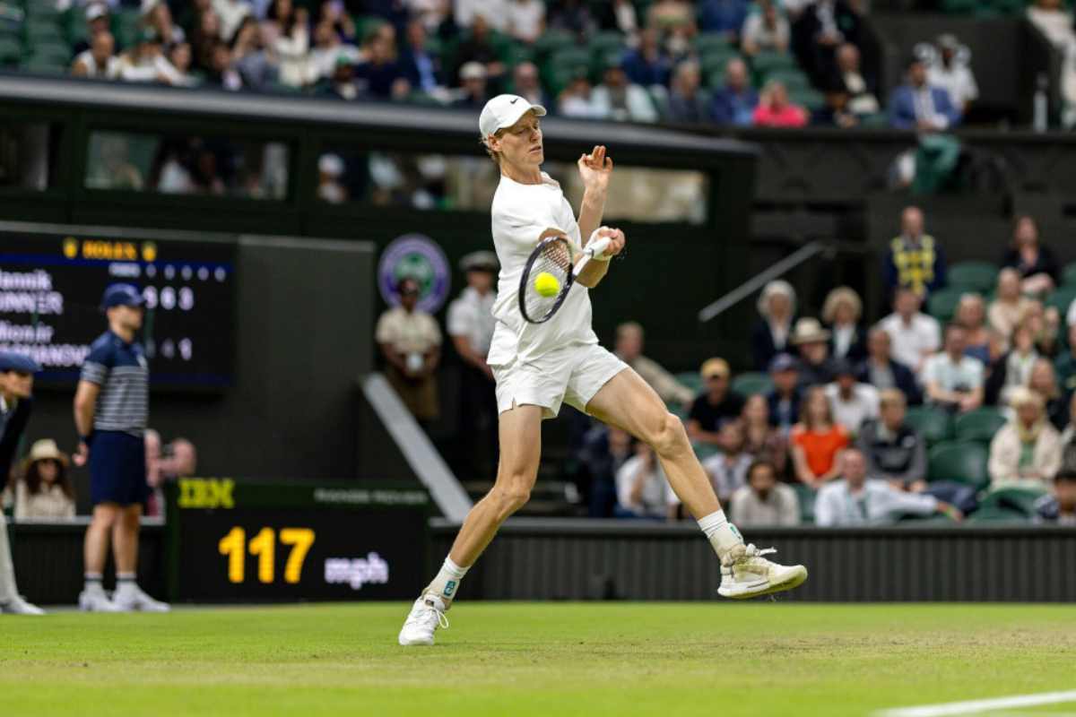 Wimbledon Sinner Paolini