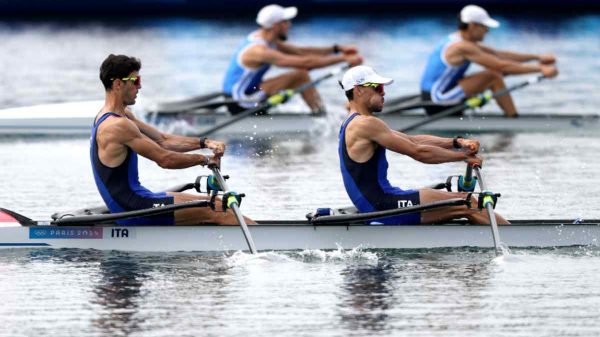 Italia canottaggio argento