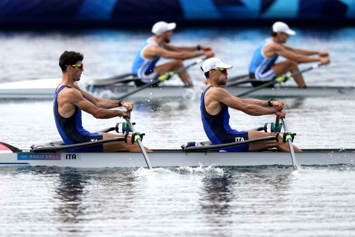 Italia canottaggio argento