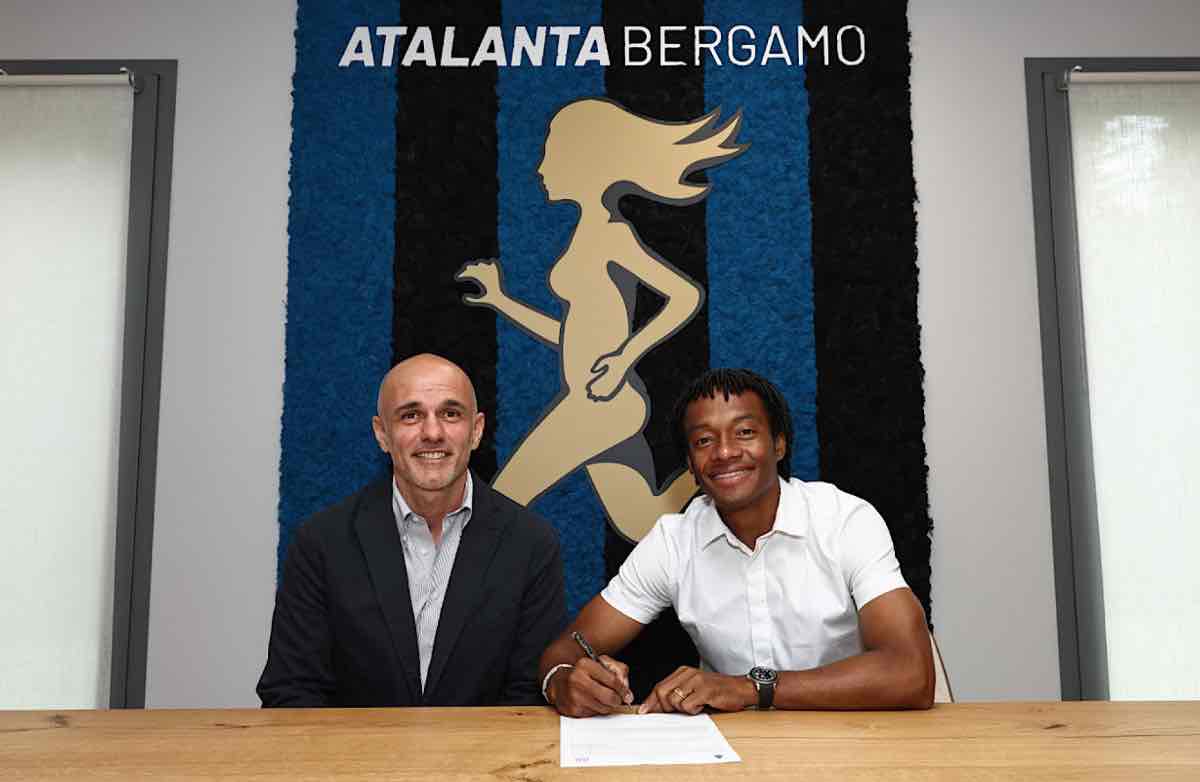 Cuadrado è un nuovo giocatore dell’Atalanta.