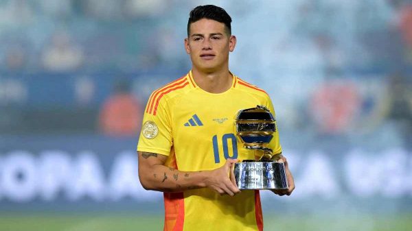 James Rodriguez ha firmato con il Rayo Vallecano.