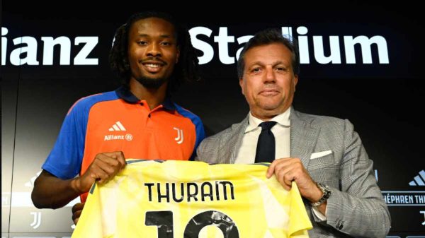 Thuram Juve conferenza