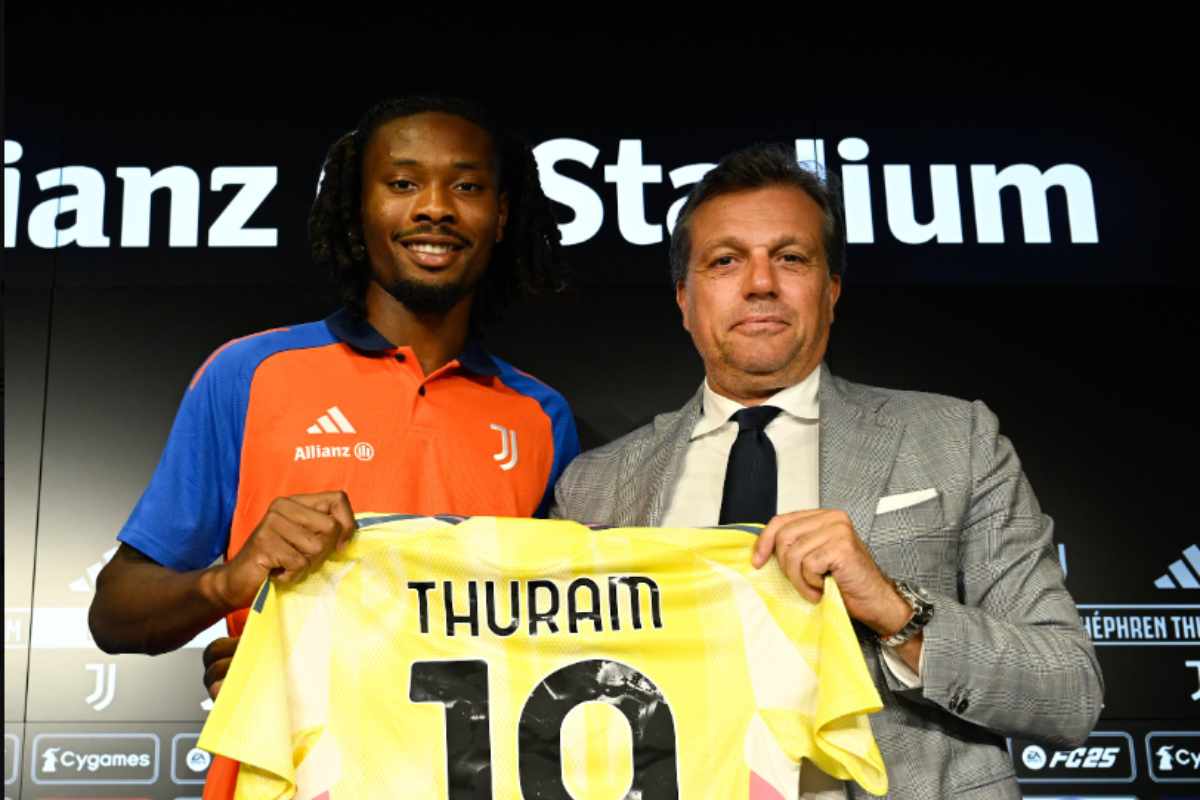 Thuram Juve conferenza