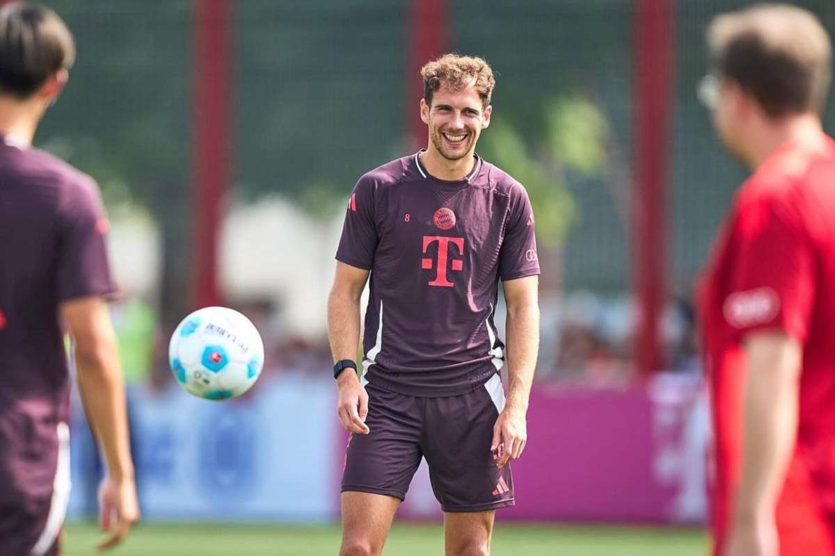 Goretzka Bayern Monaco Napoli