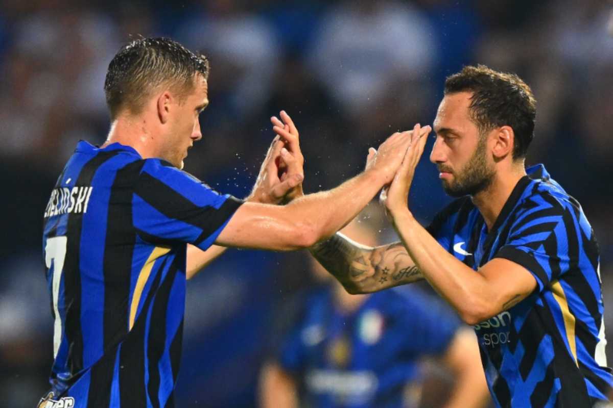 Calhanoglu Zielinski Inter