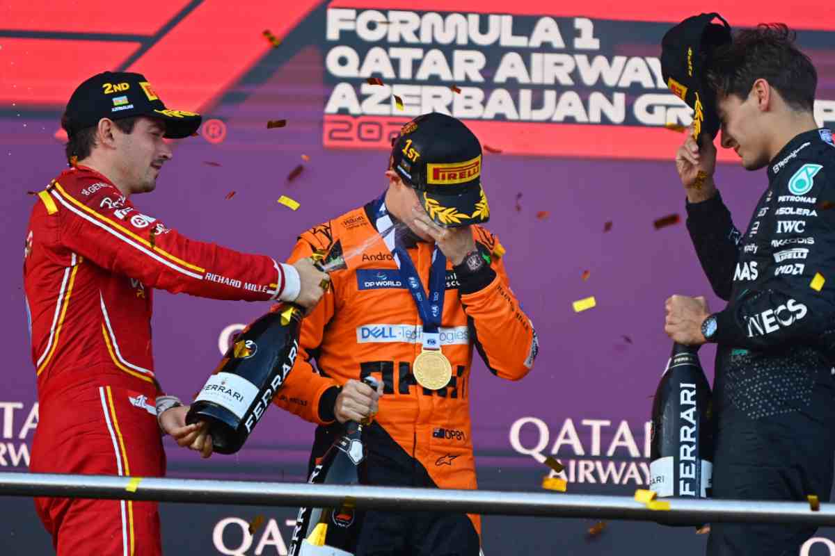 Formula 1 Leclerc Baku