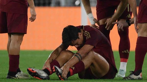 Le condizioni di Dybala dopo Roma-Athletic Club.
