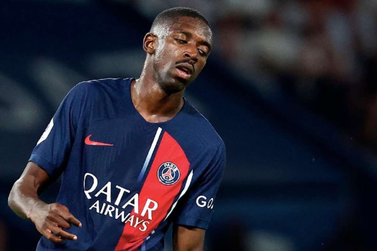 Arsenal-Psg, Dembelé escluso dai convocati.