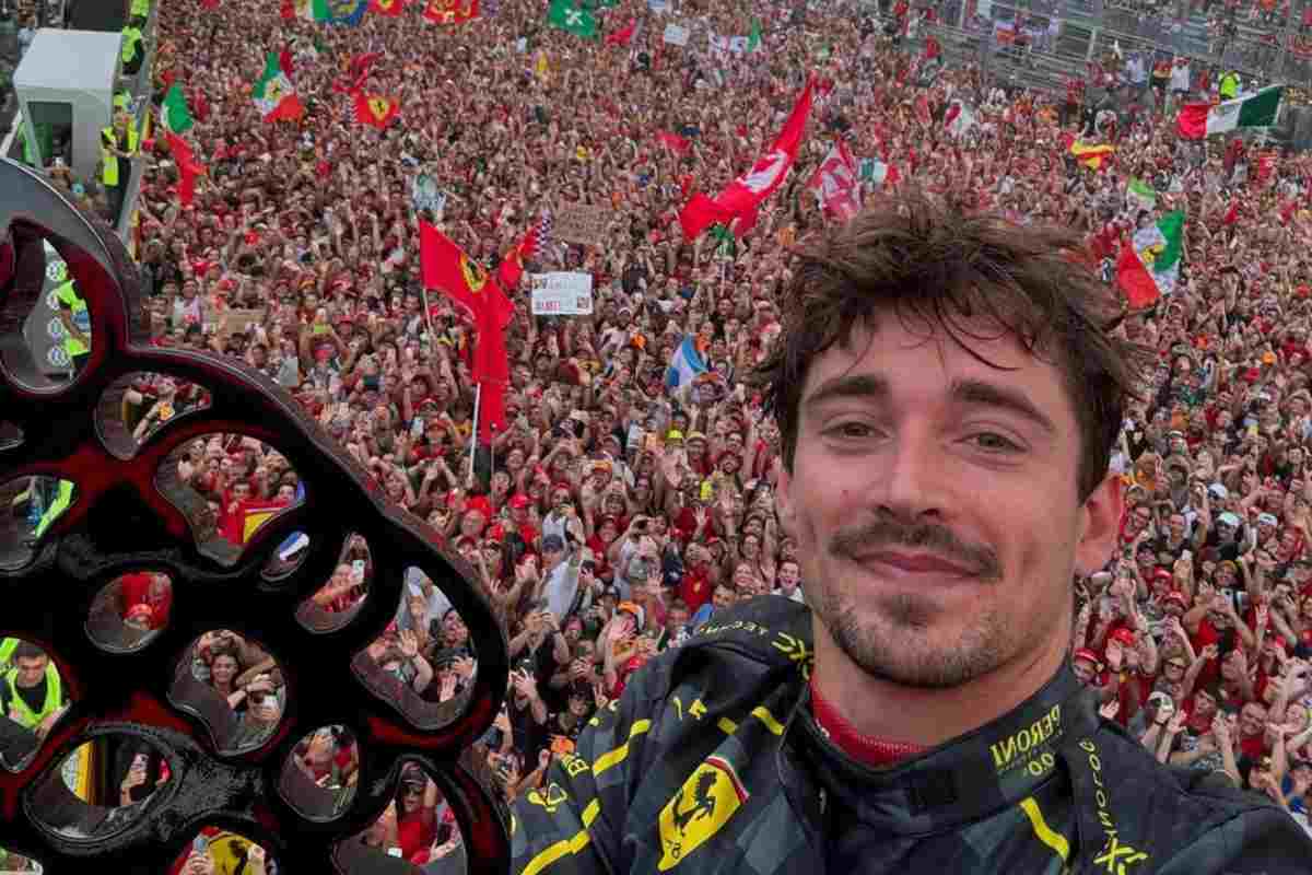 Leclerc Ferrari Hamilton