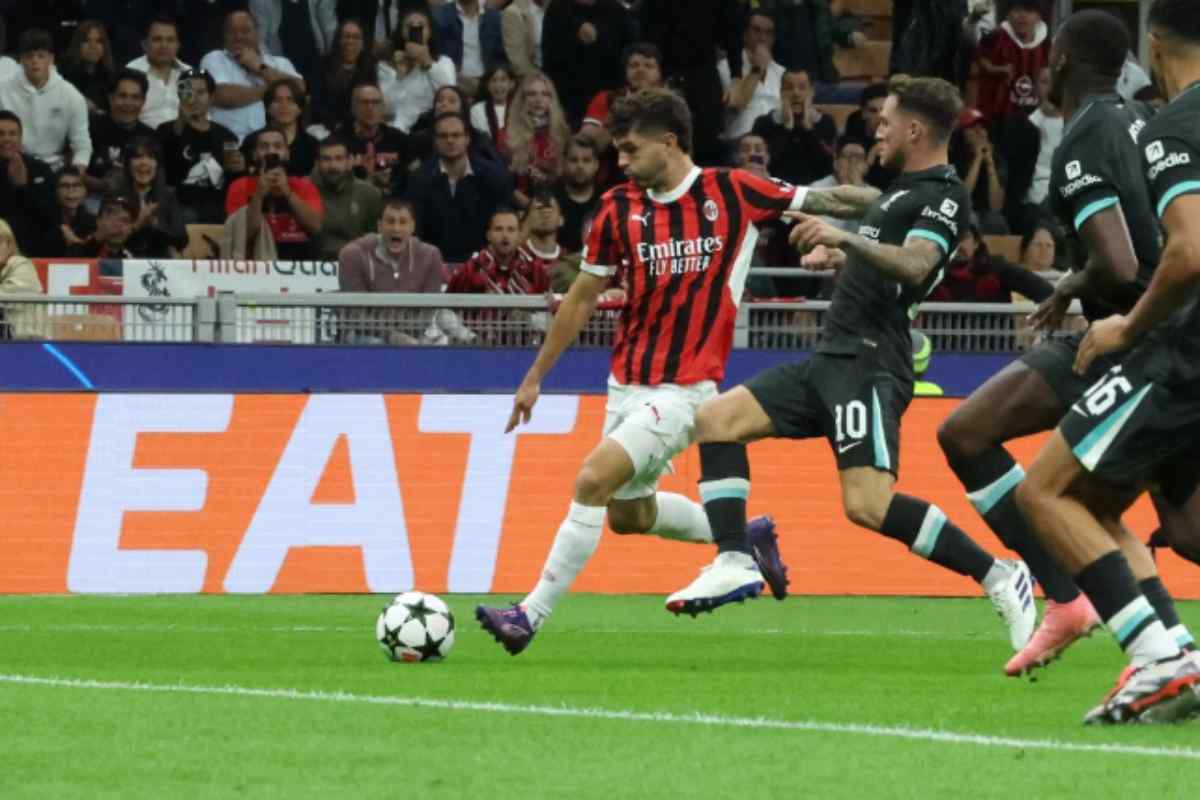 Pulisic Milan Liverpool