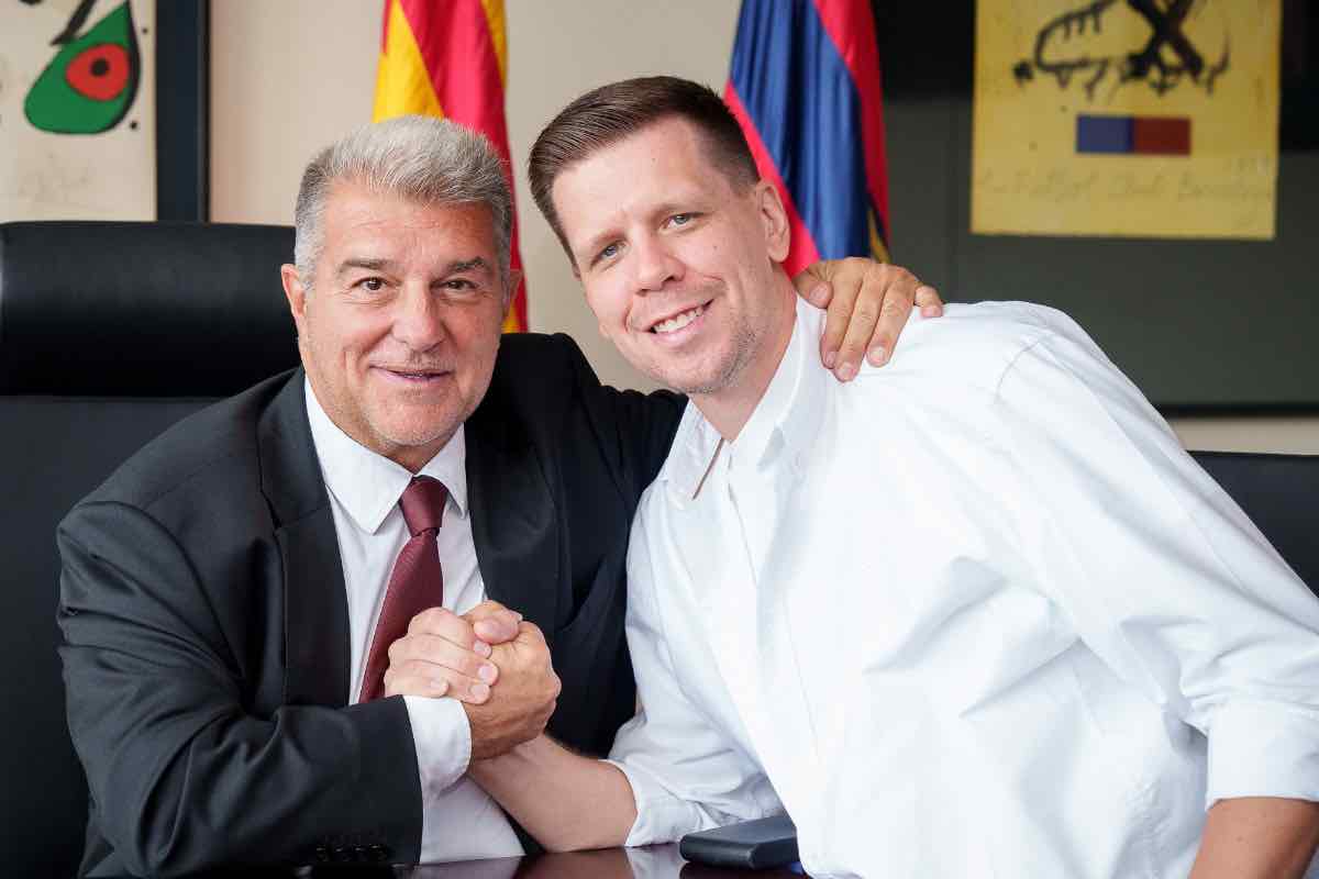Szczesny è un nuovo giocatore del Barcellona.