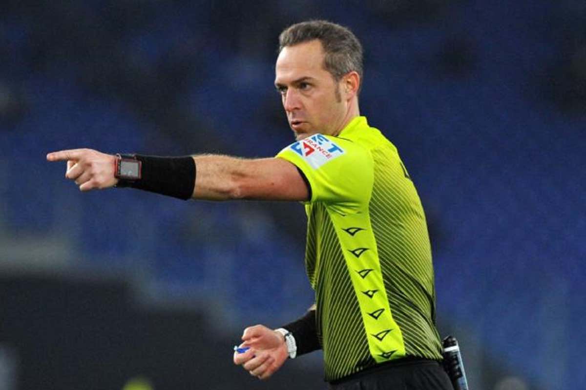 Gli arbitri scelti per la settima giornata di Serie A.