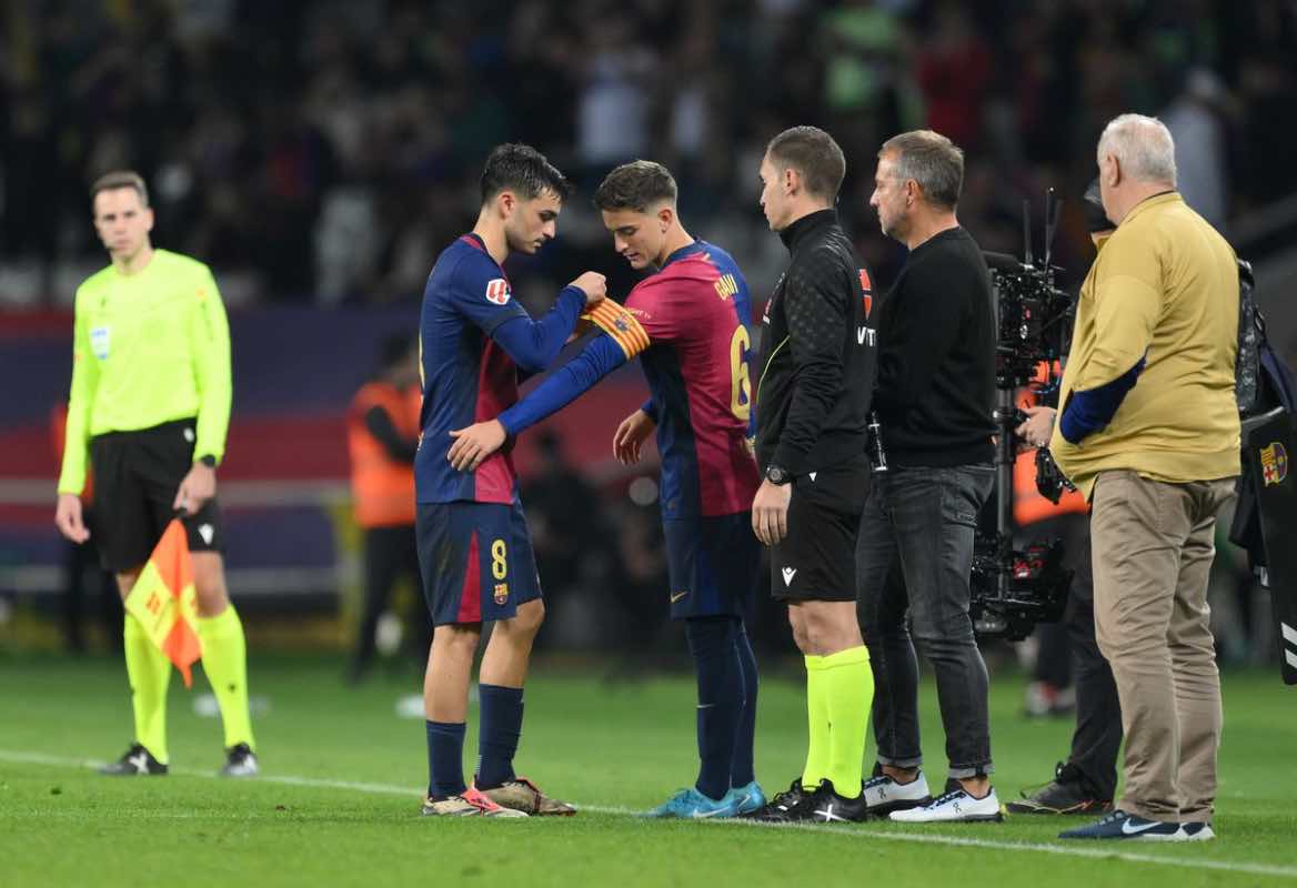 Gavi rientra in campo col Barcellona dopo 348 giorni di stop