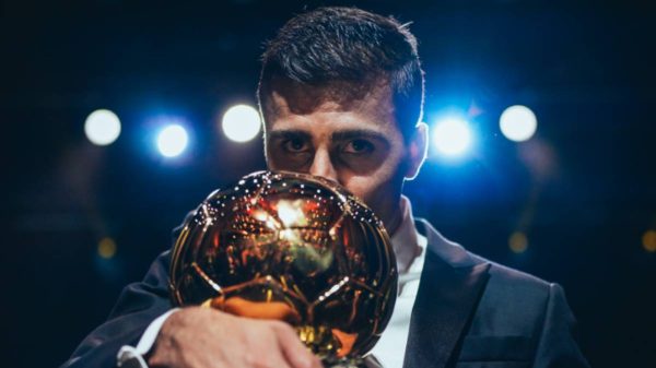 Rodri Manchester City Pallone d'Oro