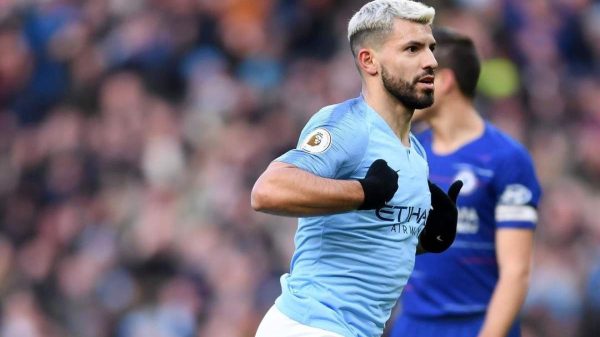 Aguero Manchester City Guardiola