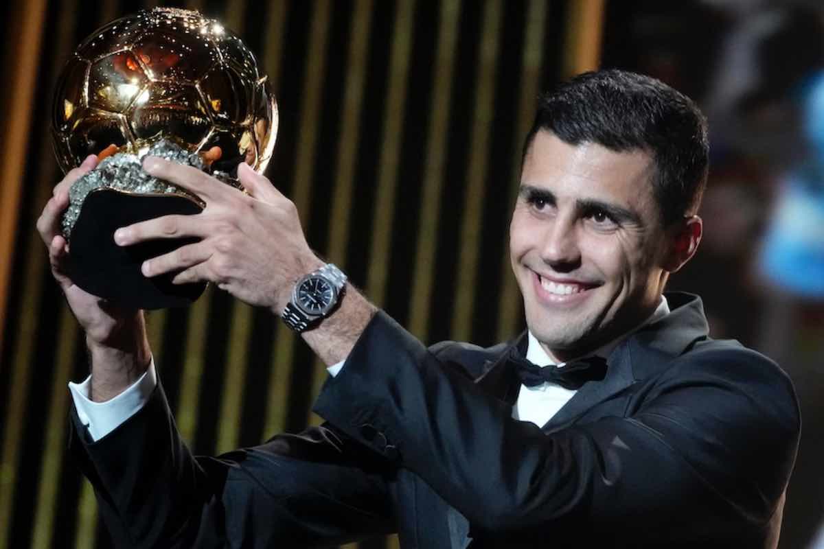Le parole di Rodri sul comportamento tenuto da Vinicius e real alla premiazione del Pallone d’oro