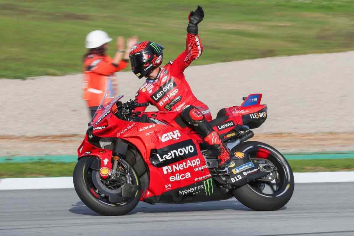 Tutte le combinazioni a favore di Pecco Bagnaia per la vittoria del mondiale