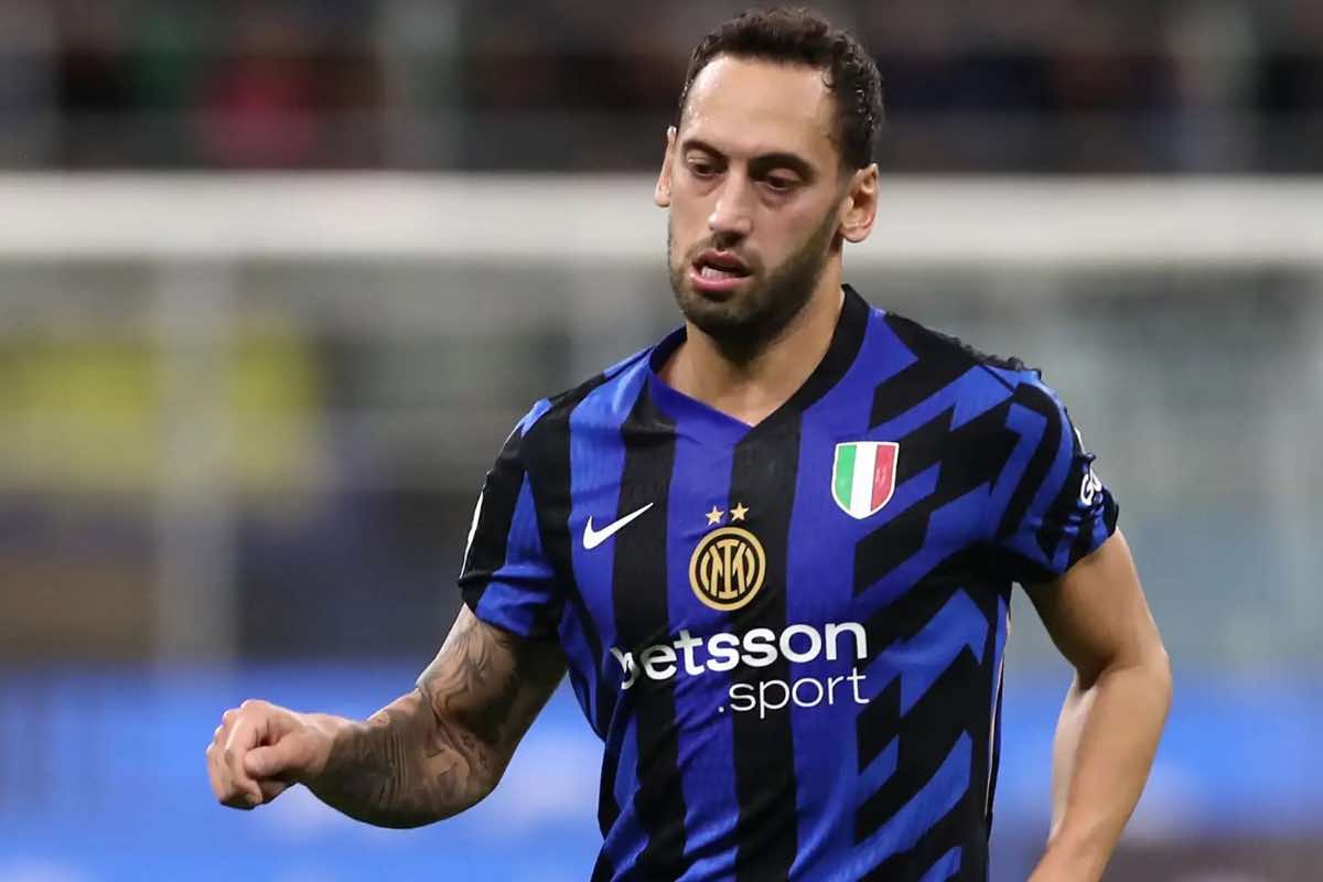 Calhanoglu infortunio Inter