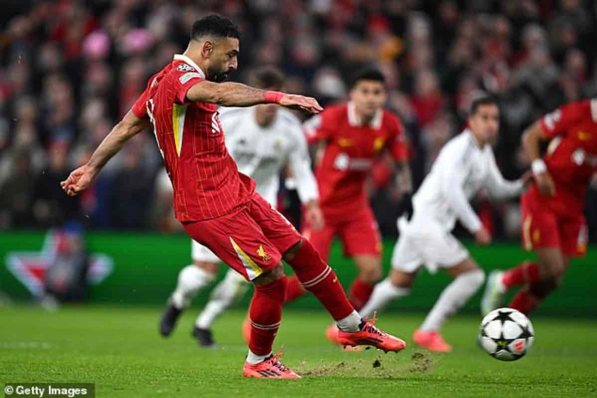 Slot difende Salah sul rigore sbagliato contro il Real Madrid