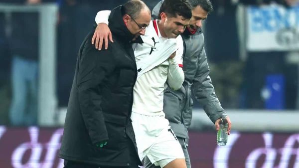Infortunio Pulisic, il Milan trema: l’esito degli esami si conoscerà lunedì
