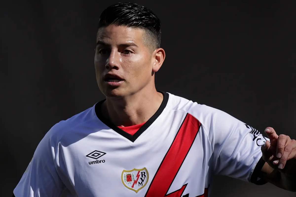 James Rodriguez Rescinde il contratto col Rayo Vallecano