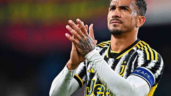 Danilo saluta la Juventus con un messaggio commovente