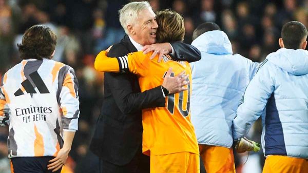 Ancelotti Modric Vinicius