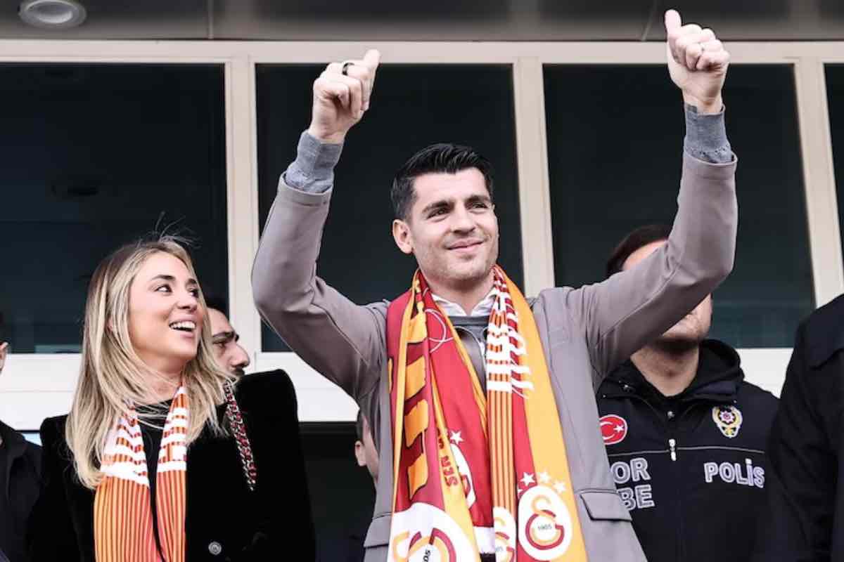 Le prime parole di Morata da giocatore del Galatasaray
