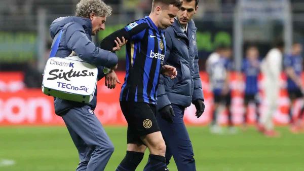 Inter, Zielinski si ferma: out fino alla sosta, ma lo stop rischia di essere più lungo