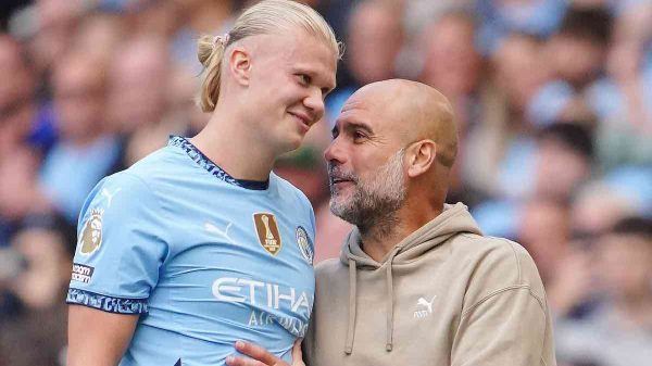 Le parole di Pep Guardiola su Haaland