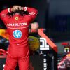 Tutta la sorpresa di Hamilton dopo la Pole Position nella Sprint Race del GP della Cina