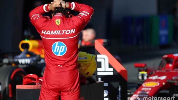 Tutta la sorpresa di Hamilton dopo la Pole Position nella Sprint Race del GP della Cina