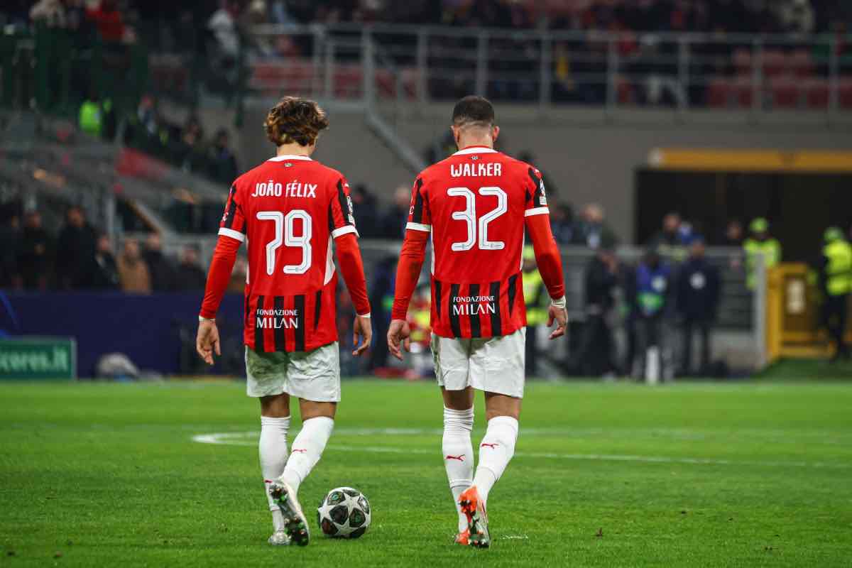 Walker ha criticato Joao Felix all’intervallo della sfida col Napoli